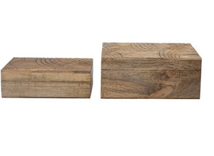 
                  
                    Mango Wood Decor Boxes - Set of 2
                  
                