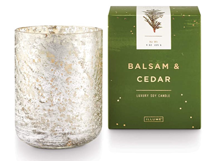 Illume Balsam & Cedar Small Luxe Candle