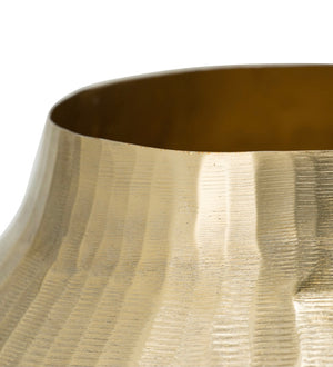 
                  
                    Gold Chisel Aluminum Vase
                  
                