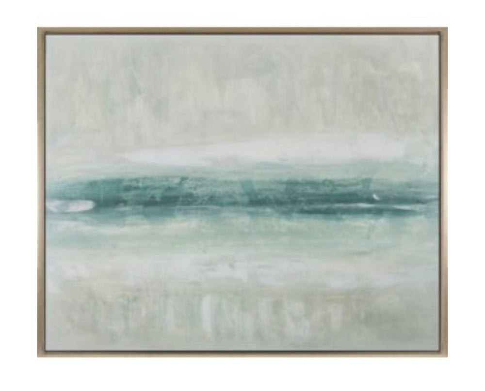 Lucid 40x50 Art Laguna Silver Frame