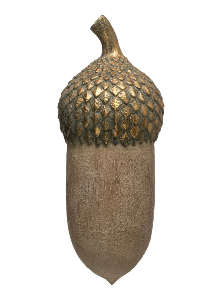 Round Acorn with Gold Top 7