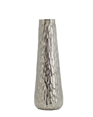 
                  
                    Nickel Textured Oblong Vase
                  
                