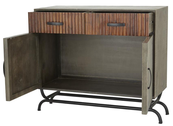 
                  
                    Metal/wood cabinet
                  
                