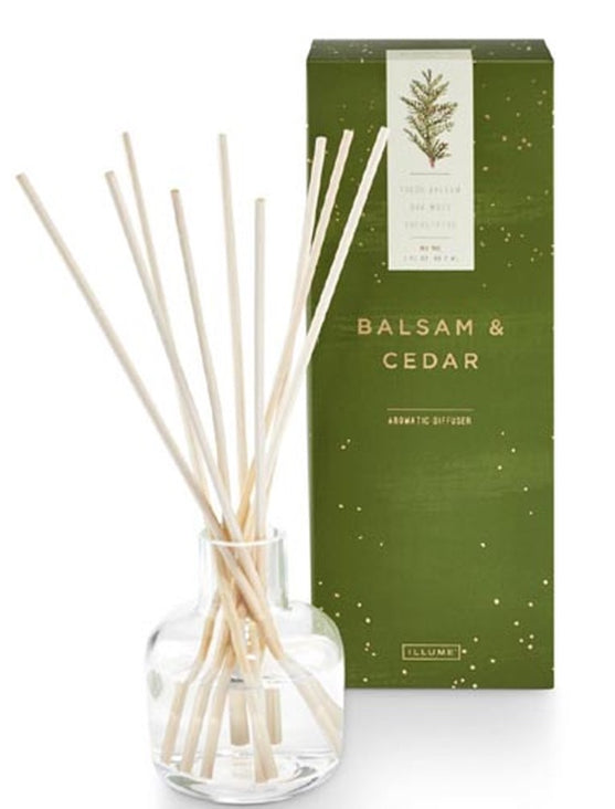 Illume Balsam & Cedar 3oz Diffuser