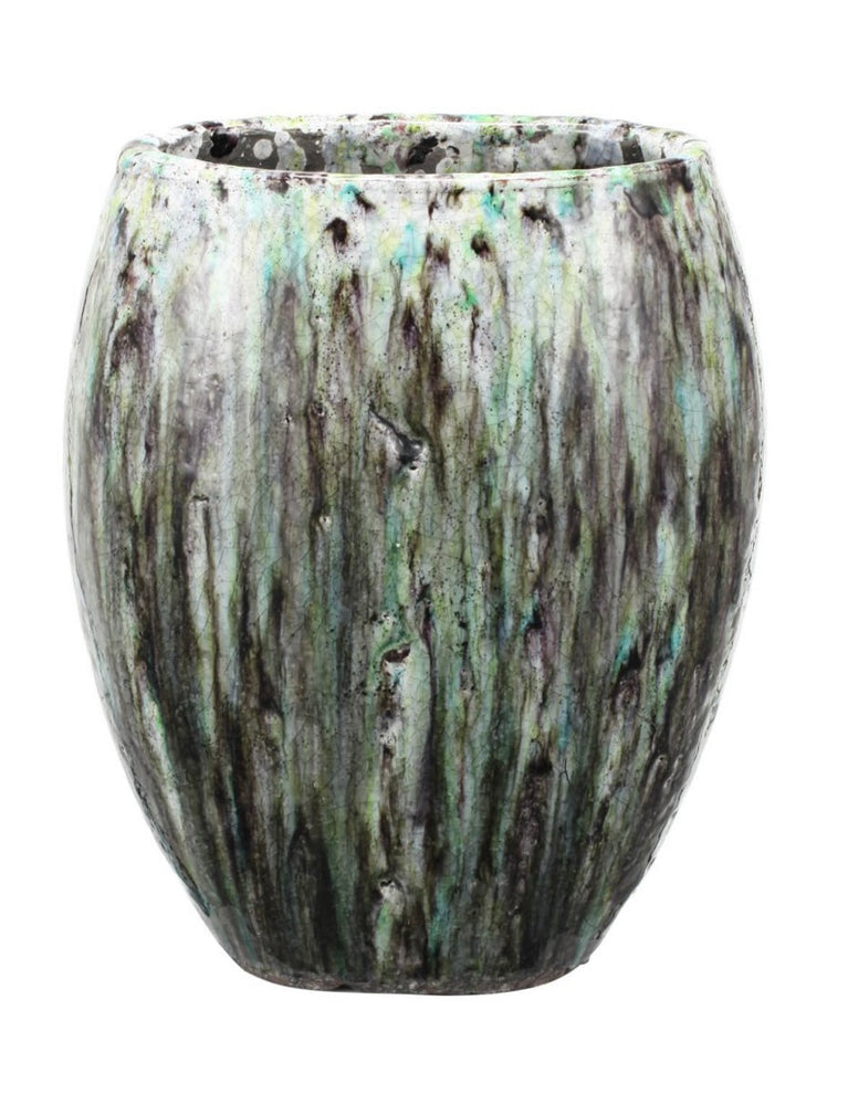 Striking Colors Terracotta Vase